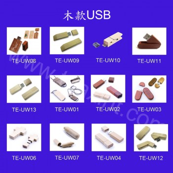 EA-0-102 USB手指-木款